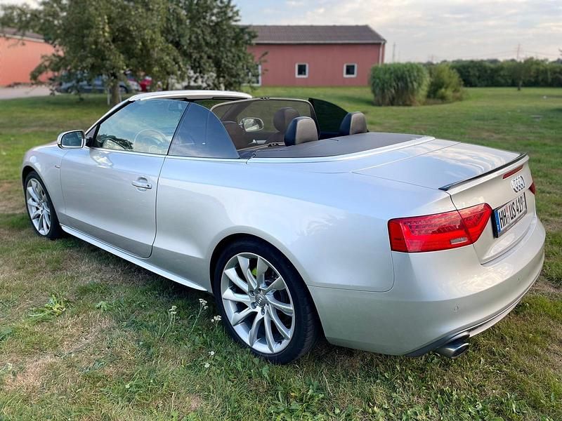 Gebraucht Audi A5 Cabriolet S-Line 245 PS (180 kW) 2014 Silber Cabrio