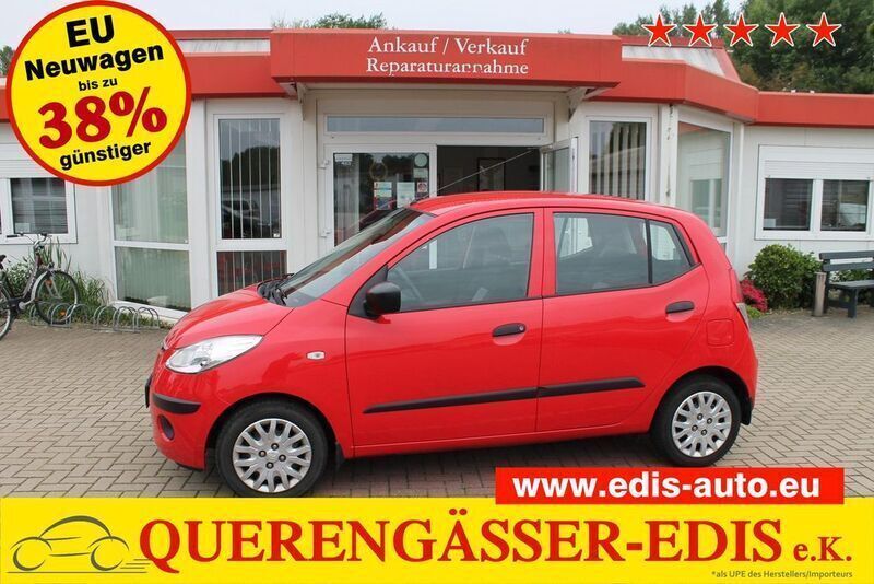 Rot Gebraucht 2009 Hyundai i10 Pure Kleinwagen | 900 € (Superpreis) - Bild 1/4