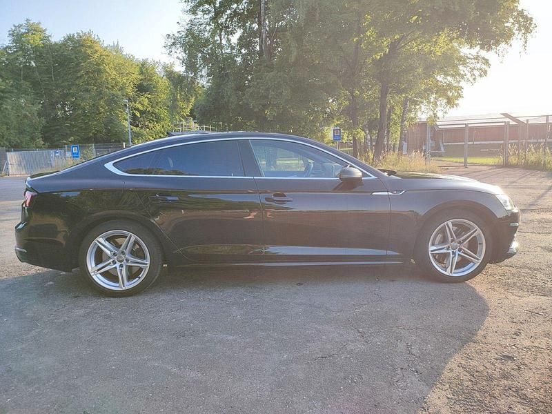 Gebraucht Audi A5 Sportback S-Line 252 PS (185 kW) 2018 Schwarz Kleinwagen