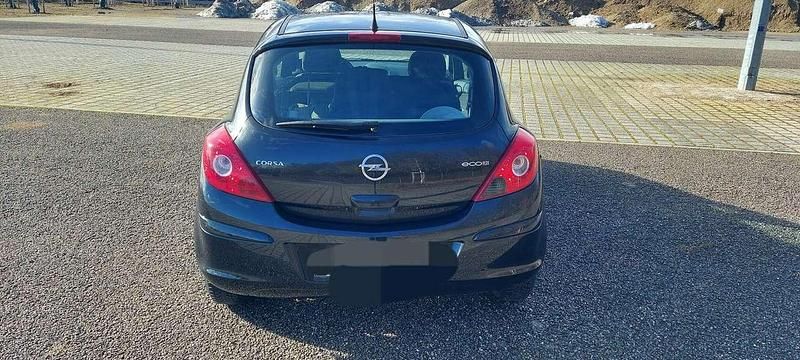Gebraucht Opel Corsa Eco 69 PS (50 kW) 2012 Schwarz Kleinwagen