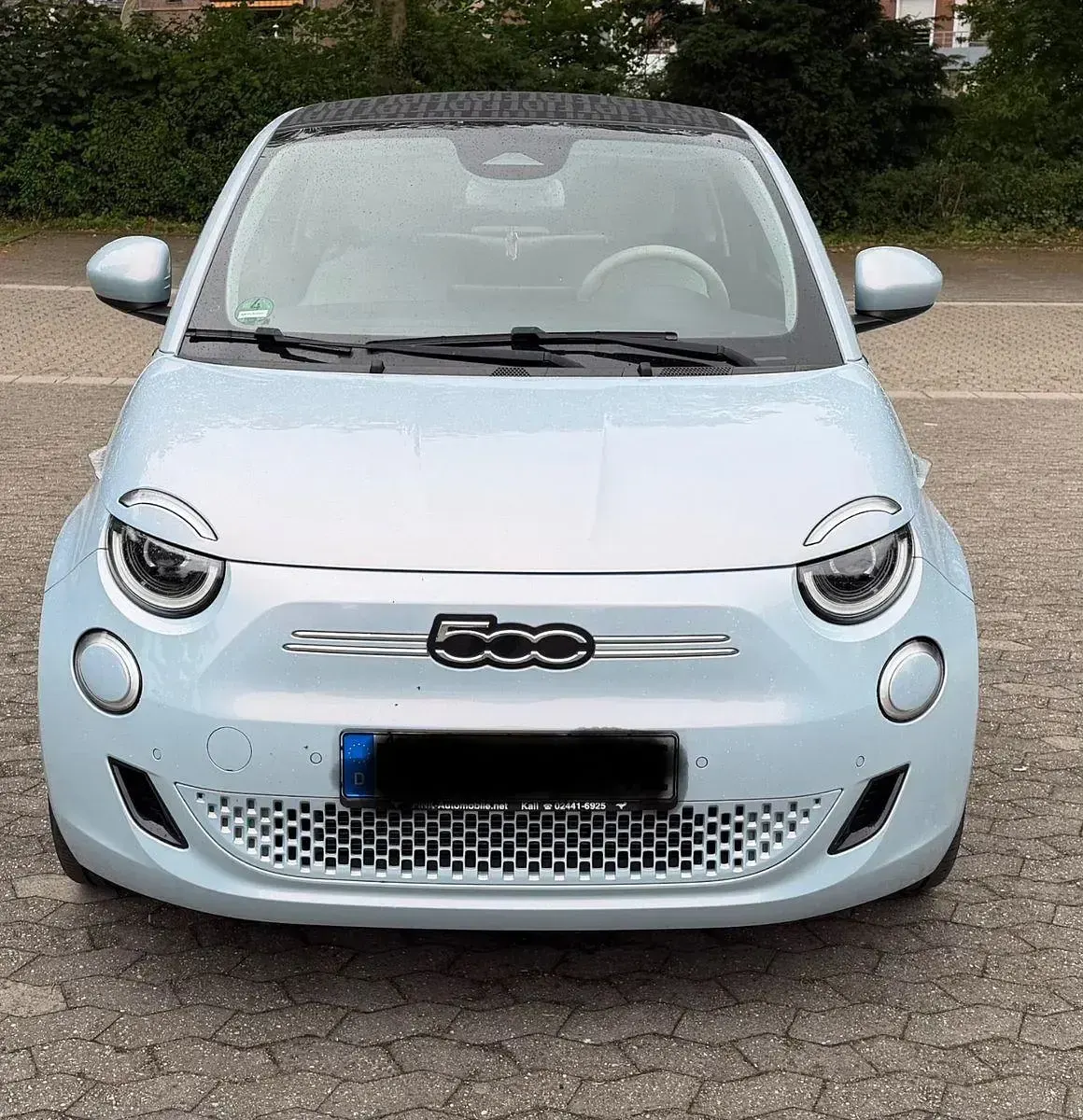 Gebraucht Fiat 500e La Prima 86 kW (118 PS) 2020 Blau Cabrio