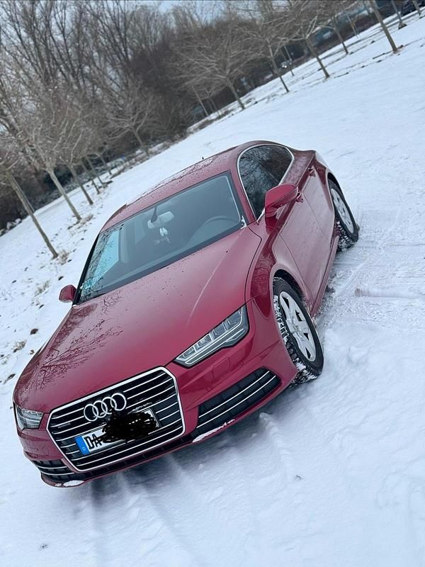Rot Gebraucht 2014 Audi A7 Limousine | 21.950 € (Fairer Preis) - Bild 1/4
