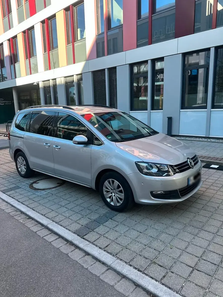 Gebraucht VW Sharan 150 PS (110 kW) 2015 Grau Van / Kleinbus