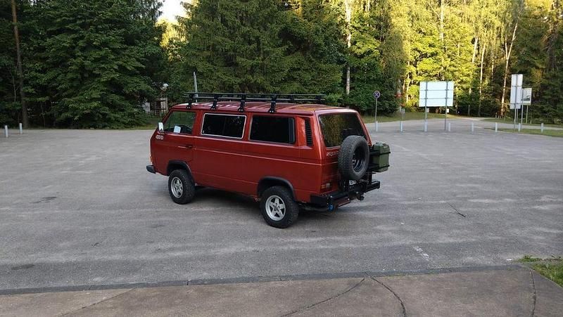 Gebraucht VW Caravelle 75 PS (55 kW) 1990 Rot Van / Kleinbus