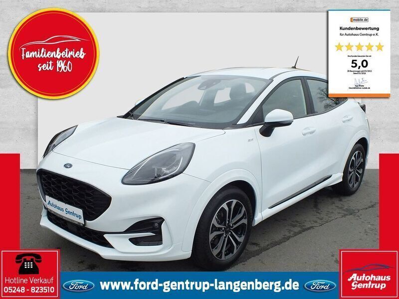 Weiß Gebraucht 2024 Ford Puma ST-Line Limousine | 20.950 € (Superpreis) - Bild 1/4