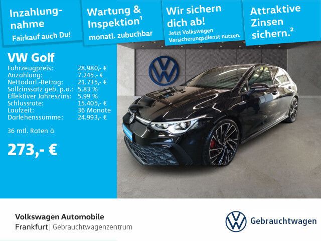 Deep black perleffekt Gebraucht 2022 VW Golf VIII GTD Limousine | 28.980 € (Fairer Preis) - Bild 1/4