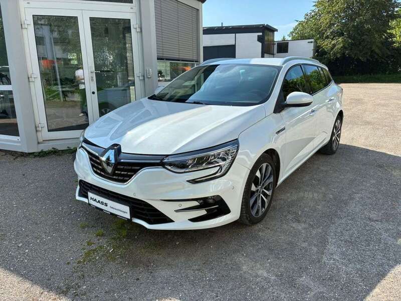 Weiß Gebraucht 2021 Renault Mégane GrandTour Intens Kombi | 17.790 € (Fairer Preis) - Bild 1/4