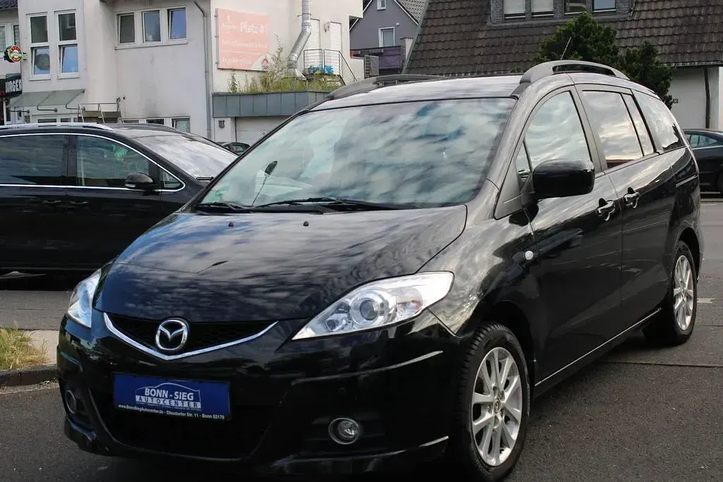 Gebraucht Mazda 5 Active 116 PS (85 kW) 2010 Schwarz Van / Kleinbus