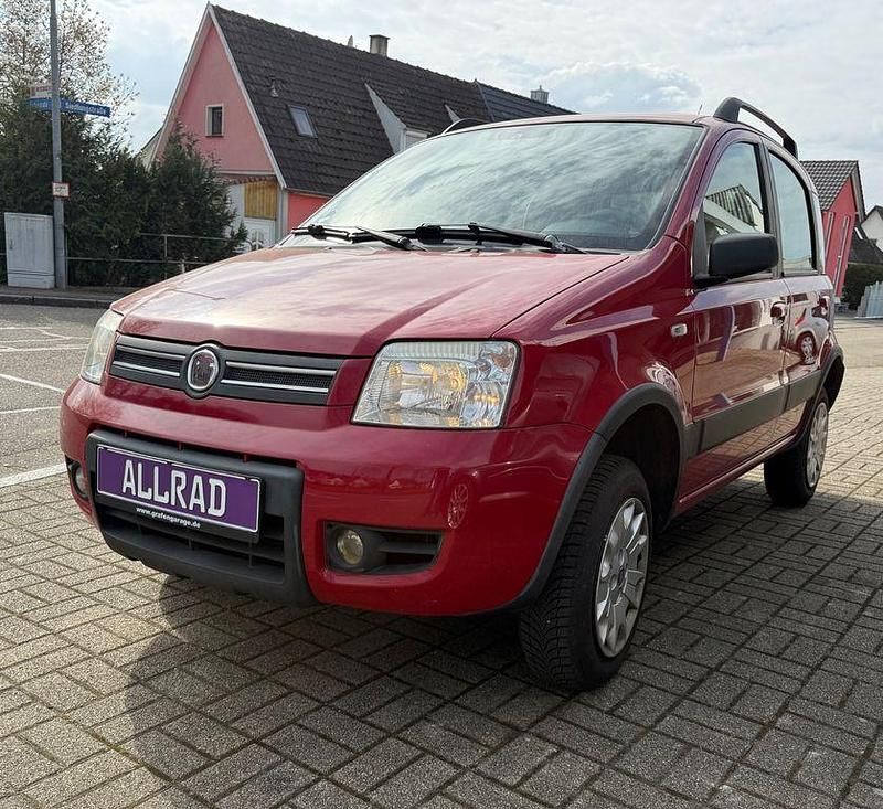 Gebraucht Fiat Panda 4x4 Climbing 69 PS (50 kW) 2007 Rot Kleinwagen