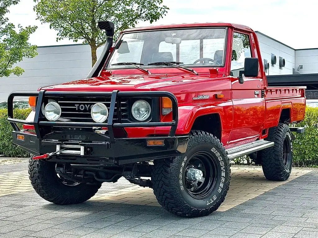 Gebraucht Toyota Land Cruiser 116 PS (85 kW) 1993 Rot SUV