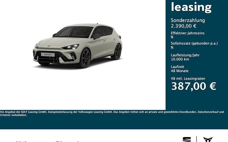 Neu Cupra Leon VZ 272 PS (200 kW) 2026 Grau Limousine