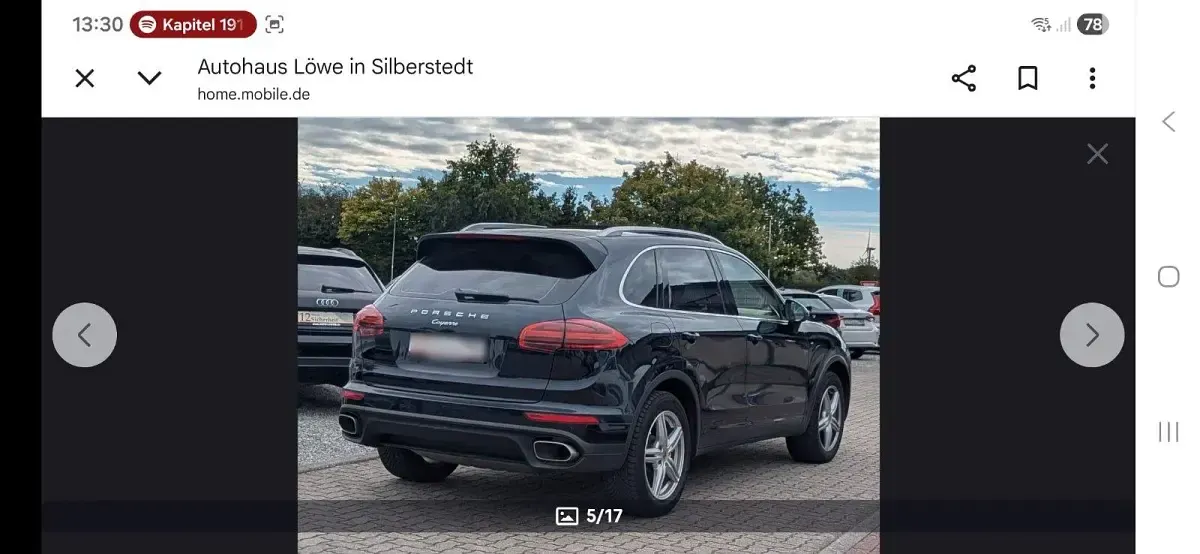 Gebraucht Porsche Cayenne 262 PS (192 kW) 2015 Blau SUV