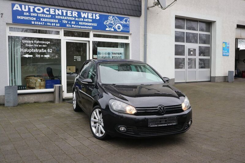 Gebraucht VW Golf VI Highline 160 PS (117 kW) 2011 Schwarz Kleinwagen