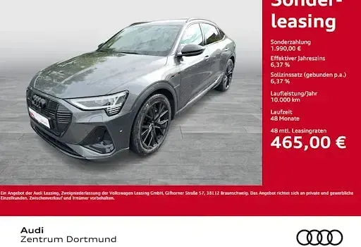 Second-hand Audi Q8 Sportback e-tron S-Line 230 kW (313 CP) 2022 Gri SUV