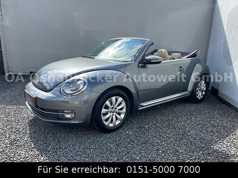 Grau Gebraucht 2014 VW Beetle Design Cabrio | 12.900 € (Fairer Preis) - Bild 1/3