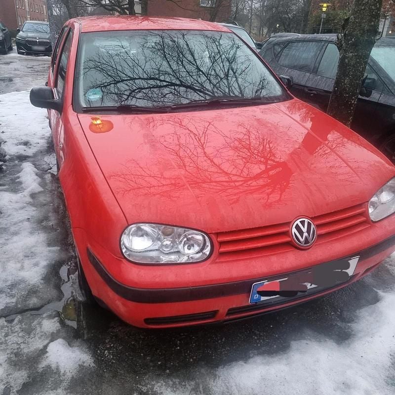 Gebraucht VW Golf IV 102 PS (75 kW) 1998 Rot Kleinwagen