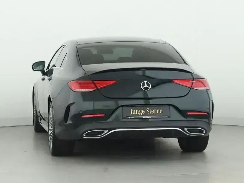 Gebraucht Mercedes CLS300 AMG 265 PS (194 kW) 2022 Metalliclack smaragdgrün Coupé