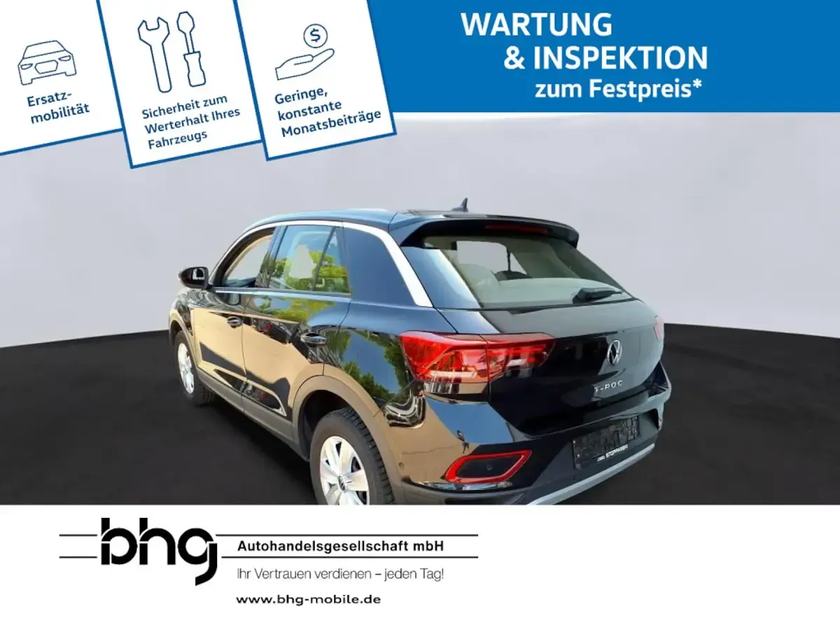 Gebraucht VW T-Roc Basis 110 PS (80 kW) 2022 Deep black perleffekt SUV