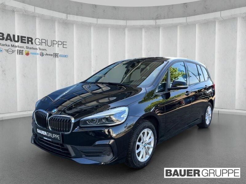 Schwarz Gebraucht 2022 BMW 218 Gran Tourer Advantage Van / Kleinbus | 19.680 € (Fairer Preis) - Bild 1/4