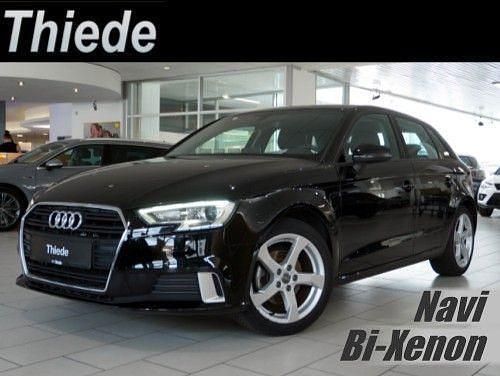 Schwarz Gebraucht 2017 Audi A3 Sportback Sport Kleinwagen | 16.590 € (Guter Preis) - Bild 1/3