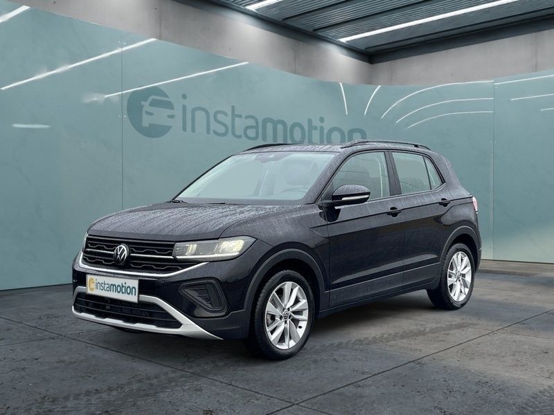 Schwarz Gebraucht 2024 VW T-Cross IQ Drive SUV | 25.690 € (Fairer Preis) - Bild 1/4