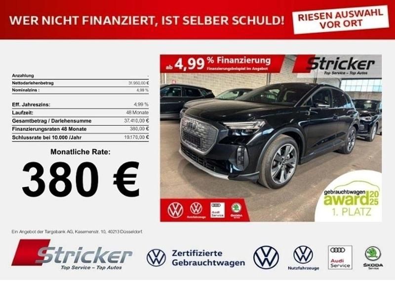 Gebraucht Audi e-tron 219 kW (299 PS) 2021 Mythosschwarz metallic (metallic) SUV