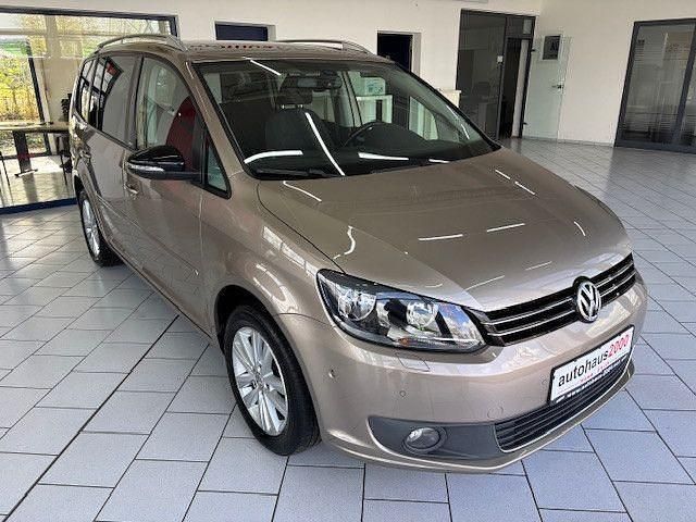 Gebraucht VW Touran Style 105 PS (77 kW) 2012 Beige Van / Kleinbus
