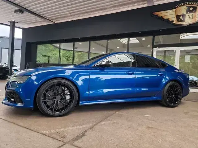 Occasion Audi RS7 Performance 605 ch (444 kW) 2016 Bleue Citadine