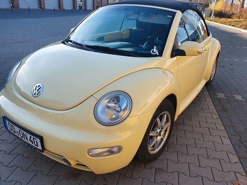 Gebraucht VW New Beetle 116 PS (85 kW) 2003 Gelb Kleinwagen