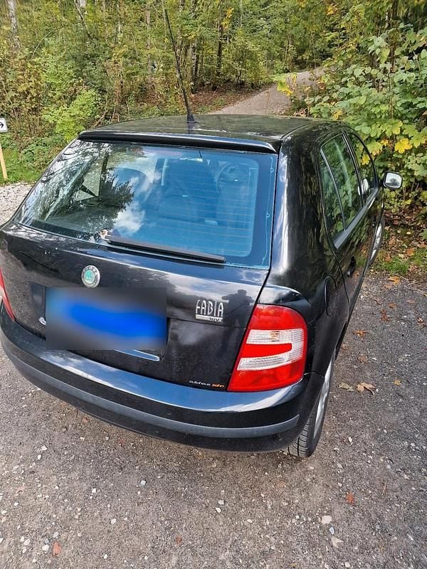Gebraucht Skoda Fabia 2007 Schwarz Kleinwagen