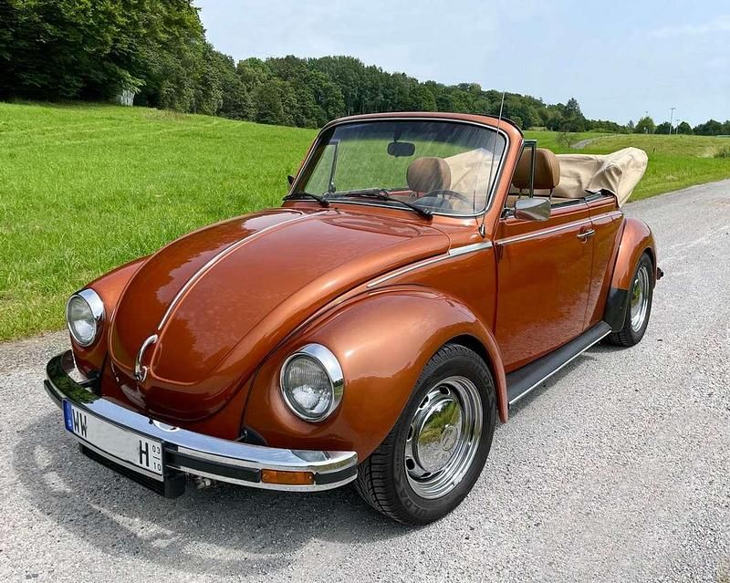 Brasilbraun Gebraucht 1979 VW Käfer Cabrio | 32.500 € - Bild 1/4