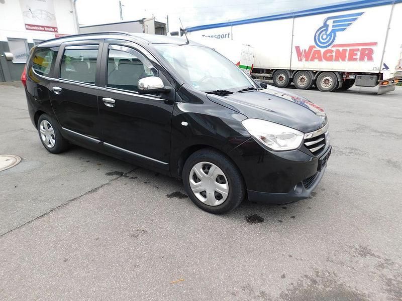 Gebraucht Dacia Lodgy Ambiance 90 PS (66 kW) 2013 Schwarz Van / Kleinbus