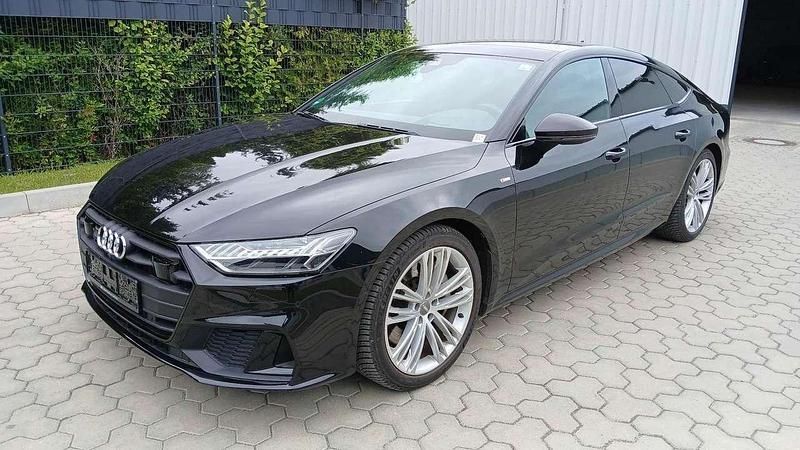Mythosschwarz metallic Gebraucht 2019 Audi A7 Sportback Ambiente Kleinwagen | 49.855 € (Etwas zu teuer) - Bild 1/2