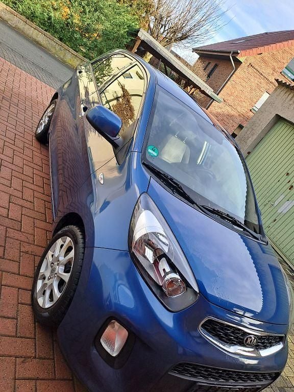 Blau Gebraucht 2016 Kia Picanto DREAM-TEAM Edition Kleinwagen | 7.500 € (Fairer Preis) - Bild 1/4