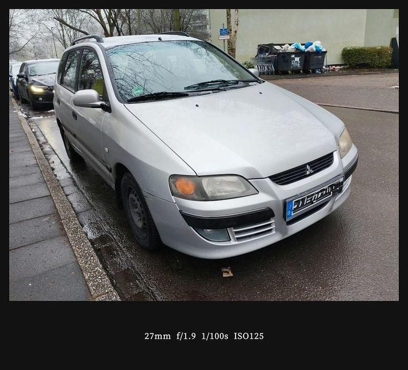 Gebraucht Mitsubishi Space Star Comfort Edition 98 PS (72 kW) 2004 Silber Van / Kleinbus