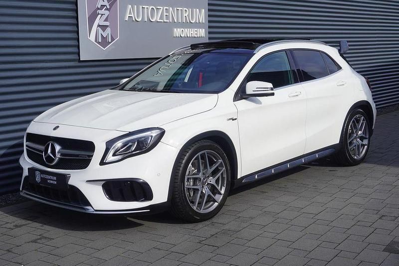 Gebraucht Mercedes GLA45 AMG AMG 381 PS (280 kW) 2018 Polarweiss SUV