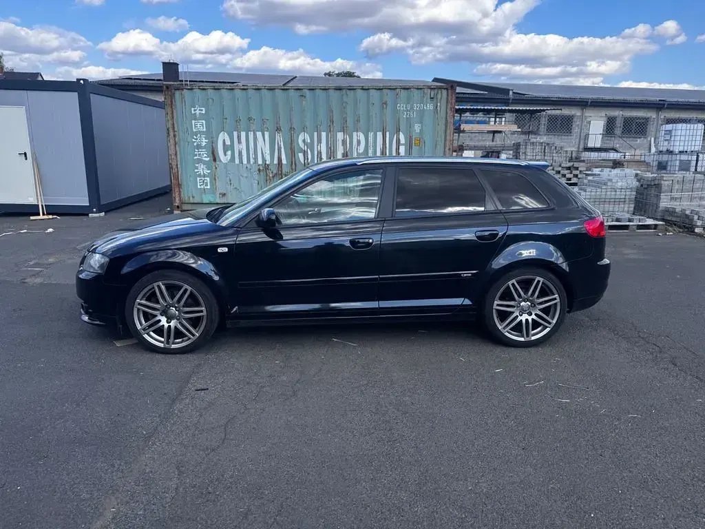 Gebraucht Audi A3 Sportback S-Line 170 PS (125 kW) 2008 Schwarz Kleinwagen