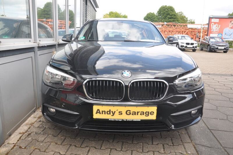 Schwarz Gebraucht 2016 BMW 116 Advantage Kleinwagen | 9.450 € (Fairer Preis) - Bild 1/4