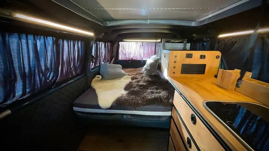 Gebraucht VW T3 111 PS (81 kW) 1986 Blau Van