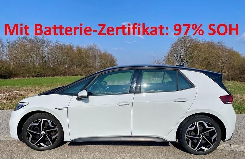 Gebraucht VW ID.3 Pro 150 kW (204 PS) 2021 Weiß Kleinwagen