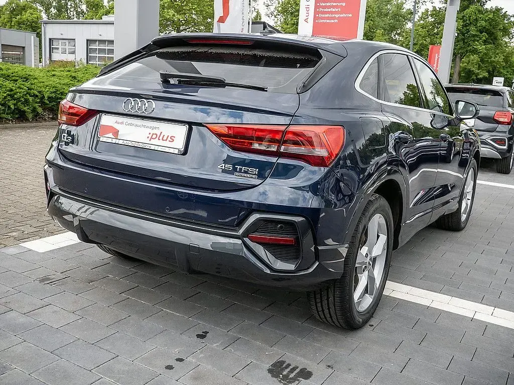 Gebraucht Audi Q3 Sportback Design 230 PS (169 kW) 2020 Kosmosblau metallic SUV