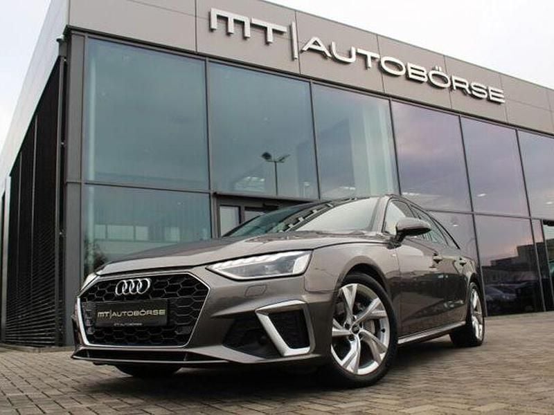 Grau Gebraucht 2021 Audi A4 S-line plus Kombi | 25.500 € (Guter Preis) - Bild 1/4