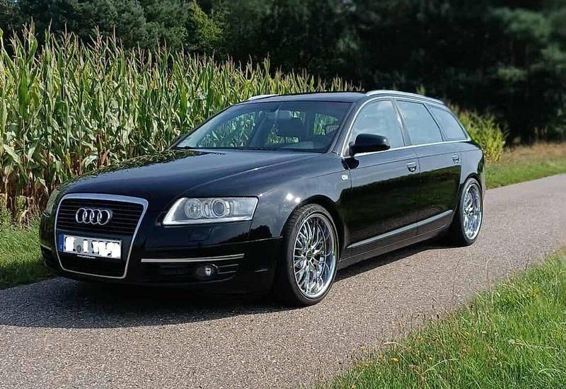 Schwarz Gebraucht 2008 Audi A6 Kombi | 2.000 € - Bild 1/4