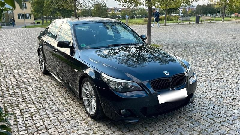 Schwarz Gebraucht 2007 BMW 530 M Sport Limousine | 7.300 € (Guter Preis) - Bild 1/4