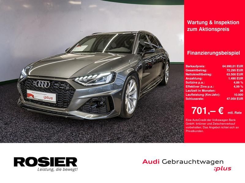 Gebraucht Audi RS4 Ambiente 450 PS (330 kW) 2024 Daytonagrau perleffekt Kombi