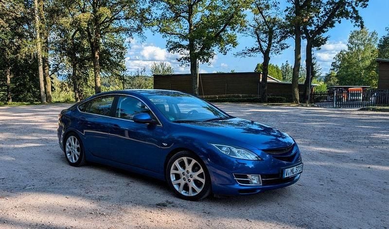 Blau Gebraucht 2009 Mazda 6 Sports-Line Limousine | 5.000 € (Fairer Preis) - Bild 1/4