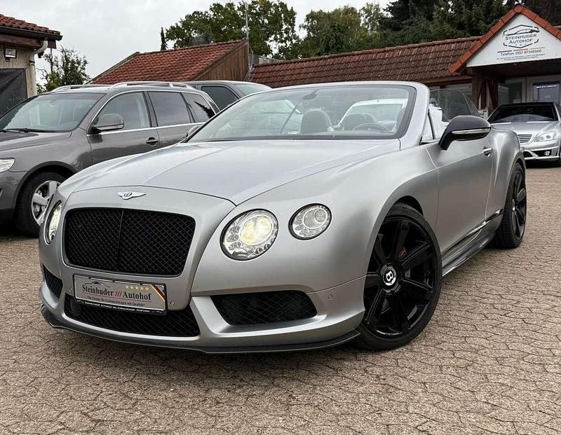 Grau matt folie Gebraucht 2013 Bentley Continental GT Convertible Cabrio | 95.000 € - Bild 1/4
