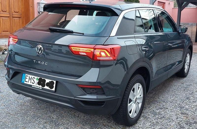 Gebraucht VW T-Roc 110 PS (80 kW) 2021 Grau SUV