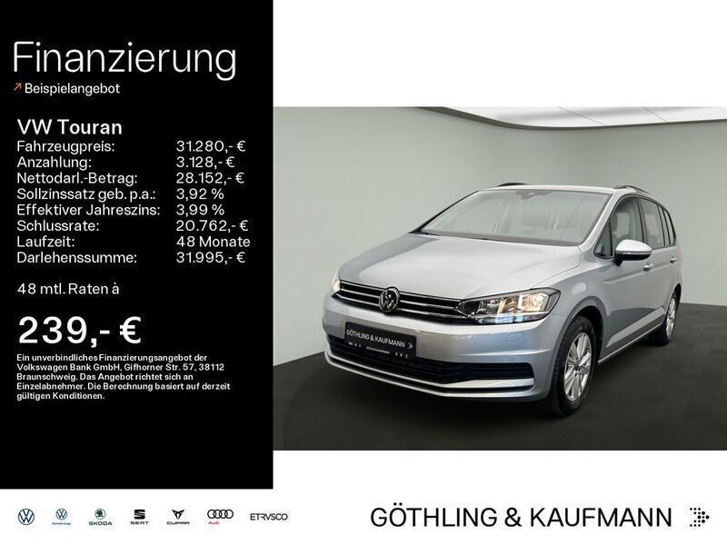 Metallic Gebraucht 2024 VW Touran Comfortline Van / Kleinbus | 31.280 € (Fairer Preis) - Bild 1/4