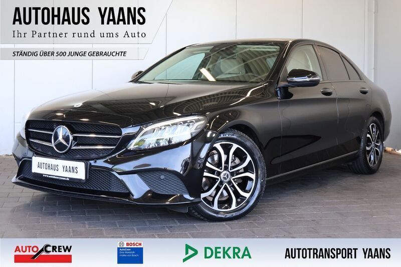 Schwarz Gebraucht 2021 Mercedes C220 Avantgarde Limousine | 29.489 € (Fairer Preis) - Bild 1/4